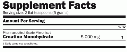 CREATINE MONOHYDRATE