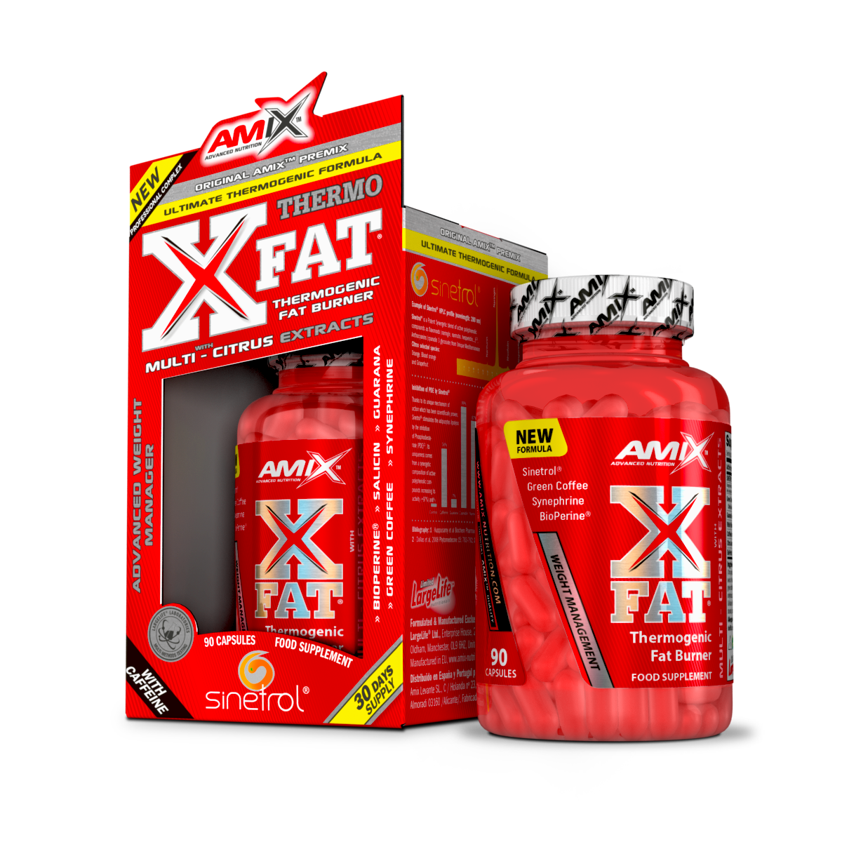 THERMOGENIC X-FAT FAT BURNER 90caps